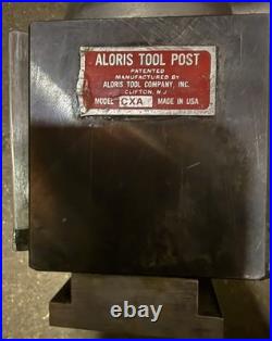Aloris Quick Change Super-Precision Tool Post CXA Very Well Maintained/Clean See