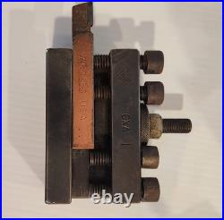 Aloris Quick Change Tool Post With Three Tool Holders