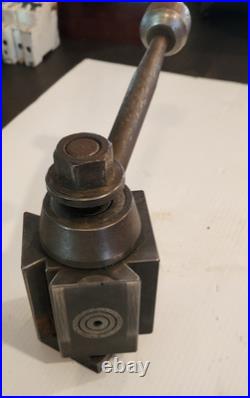 Aloris Quick Change Tool Post With Three Tool Holders