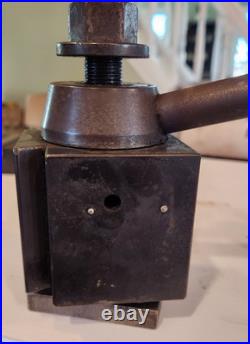 Aloris Quick Change Tool Post With Three Tool Holders