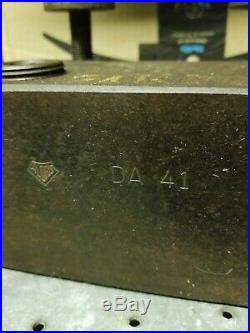 Aloris Quick Change Tooling Block DA-41 DA41 2 Boring Bar Holder Used Lathe