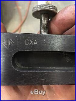 Aloris USA BXA 10 Knurling Turning Facing Quick Change Tool Post Holder Wedg