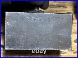 Aloris & Yuasa BXA Quick Change Lathe Tool Post 7 pc Holder Set