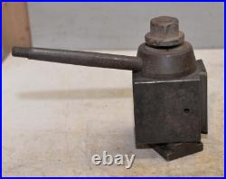 Aloris quick change tool post holder precision lathe machinist South Bend wedge