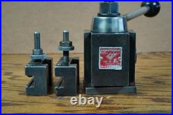 Armstrong BXA Lathe Quick Change Tool Post with Two Holders USA