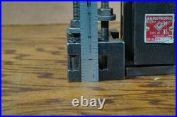 Armstrong BXA Lathe Quick Change Tool Post with Two Holders USA