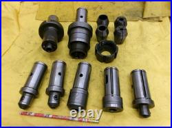 BEAVER TOOL USA 1-1/2 SHANK QUICK CHANGE TOOL HOLDER LOT morse face mill collet