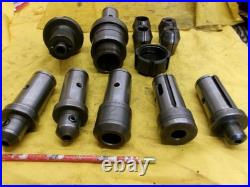 BEAVER TOOL USA 1-1/2 SHANK QUICK CHANGE TOOL HOLDER LOT morse face mill collet