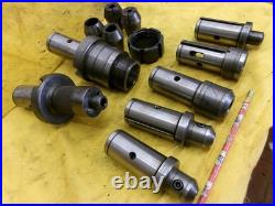 BEAVER TOOL USA 1-1/2 SHANK QUICK CHANGE TOOL HOLDER LOT morse face mill collet