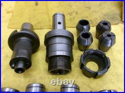 BEAVER TOOL USA 1-1/2 SHANK QUICK CHANGE TOOL HOLDER LOT morse face mill collet