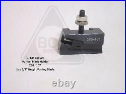 BOSTAR AXA 250-111 Wedge Type Tool Post, Tool Holder Set for Lathe 6 -12, 10PC