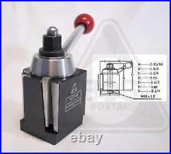 BOSTAR BXA 250-222 Wedge Type Tool Post, Tool Holder Set for Lathe10 15, 9PC BOSTAR BXA 250-222 Wedge Type Tool Post, Tool Holder Set for Lathe10 15, 9PC