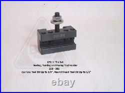 BOSTAR BXA 250-222 Wedge Type Tool Post, Tool Holder Set for Lathe10 15, 9PC BOSTAR BXA 250-222 Wedge Type Tool Post, Tool Holder Set for Lathe10 15, 9PC