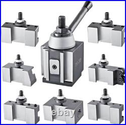 BXA 250-200 Series Quick Change Tool Post Set 8 Pc Holders Wedge Style Phase II