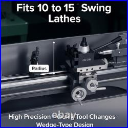 BXA 250-200 Series Quick Change Tool Post Set 8 Pc Holders Wedge Style Phase II