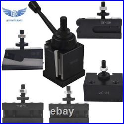 BXA 250-222 Wedge Tool Post Holder Set CNC Quick Change For Lathe 10-15