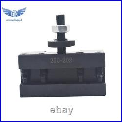 BXA 250-222 Wedge Tool Post Holder Set CNC Quick Change For Lathe 10-15