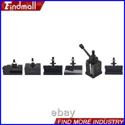 BXA 250-222 Wedge Tool Post Holder Set CNC Quick Change For Swing Dia 10 15