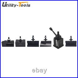 BXA 250-222 Wedge Tool Post Holder Set CNC Quick Change For Swing Dia 10 15