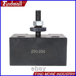 BXA 250-222 Wedge Tool Post Holder Set CNC Quick Change For Swing Dia 10 15