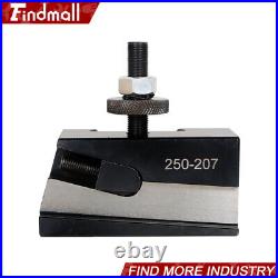 BXA 250-222 Wedge Tool Post Holder Set CNC Quick Change For Swing Dia 10 15