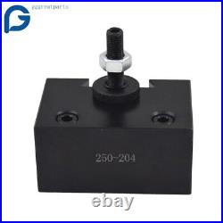 BXA 250-222 Wedge Tool Post Set CNC Quick Change Tool Post For Swing Dia 10-15 BXA 250-222 Wedge Tool Post Set CNC Quick Change Tool Post For Swing Dia 10-15