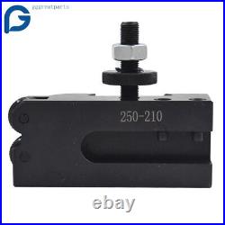 BXA 250-222 Wedge Tool Post Set CNC Quick Change Tool Post For Swing Dia 10-15 BXA 250-222 Wedge Tool Post Set CNC Quick Change Tool Post For Swing Dia 10-15