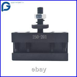BXA 250-222 Wedge Tool Post Set CNC Quick Change Tool Post For Swing Dia 10-15 BXA 250-222 Wedge Tool Post Set CNC Quick Change Tool Post For Swing Dia 10-15