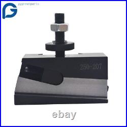 BXA 250-222 Wedge Tool Post Set CNC Quick Change Tool Post For Swing Dia 10-15 BXA 250-222 Wedge Tool Post Set CNC Quick Change Tool Post For Swing Dia 10-15