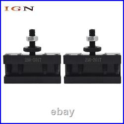 BXA 250-222 Wedge Type Quick Change Tool Post Holder 6Pcs 10-15 For Swing Dia BXA 250-222 Wedge Type Quick Change Tool Post Holder 6Pcs 10-15 For Swing Dia