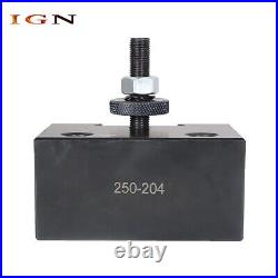 BXA 250-222 Wedge Type Quick Change Tool Post Holder 6Pcs 10-15 For Swing Dia BXA 250-222 Wedge Type Quick Change Tool Post Holder 6Pcs 10-15 For Swing Dia