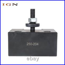 BXA 250-222 Wedge Type Quick Change Tool Post Holder 6Pcs 10-15 For Swing Dia