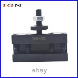 BXA 250-222 Wedge Type Quick Change Tool Post Holder 6Pcs 10-15 For Swing Dia