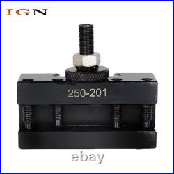 BXA 250-222 Wedge Type Quick Change Tool Post Holder 6Pcs 10-15 For Swing Dia