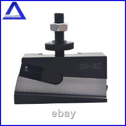 BXA 250-222 Wedge Type Quick Change Tool Post Holder 6Pcs Set Lathe 10-15