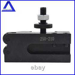 BXA 250-222 Wedge Type Quick Change Tool Post Holder 6Pcs Set Swing Dia 10 15 BXA 250-222 Wedge Type Quick Change Tool Post Holder 6Pcs Set Swing Dia 10 15