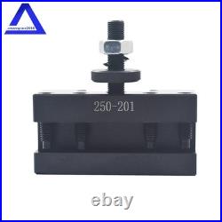 BXA 250-222 Wedge Type Quick Change Tool Post Holder 6Pcs Set Swing Dia 10 15
