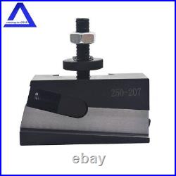 BXA 250-222 Wedge Type Quick Change Tool Post Holder 6Pcs Set Swing Dia 10 15 BXA 250-222 Wedge Type Quick Change Tool Post Holder 6Pcs Set Swing Dia 10 15