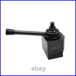 BXA 250-222 Wedge Type Quick Change Tool Post Holder Set Swing Dia 10 15