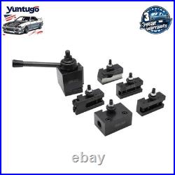BXA 250-222 Wedge Type Quick Change Tool Post Holder Set Swing Dia 10 15 New