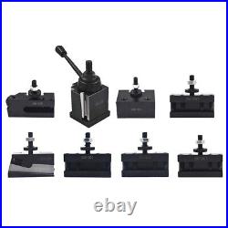 BXA 250-222 Wedge Type Tool Post For Lathe 10 15 With 7PC Tool Holders BXA 250-222 Wedge Type Tool Post For Lathe 10 15 With 7PC Tool Holders