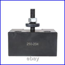 BXA 250-222 Wedge Type Tool Post For Lathe 10 15 With 7PC Tool Holders BXA 250-222 Wedge Type Tool Post For Lathe 10 15 With 7PC Tool Holders