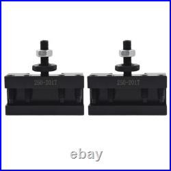 BXA 250-222 Wedge Type Tool Post For Lathe 10 15 With 7PC Tool Holders BXA 250-222 Wedge Type Tool Post For Lathe 10 15 With 7PC Tool Holders