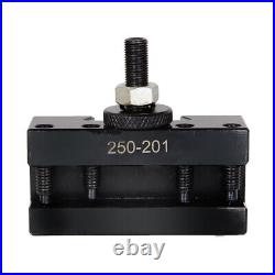 BXA 250-222 Wedge Type Tool Post For Lathe 10 15 With 7PC Tool Holders BXA 250-222 Wedge Type Tool Post For Lathe 10 15 With 7PC Tool Holders