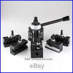 BXA Piston Tool Post Set CNC High Precision Quick Change Lathe Holder 200 Series