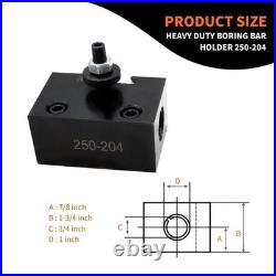 BXA Quick Change Tool Post Set Compatible with 250-222 Wedge Style Quick Chan