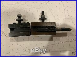 BXA Size Quick Change Tool Post And 11 Holders. Dorian Holders With Tooling