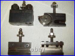 BXA Tool Post and Holders, Mostly Armstrong, with T-Bolt to fit Clausing 5900