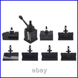 BXA Wedge Type Quick Change Tool Post Set 250-222, Tool Post for Mini Lathe Swing