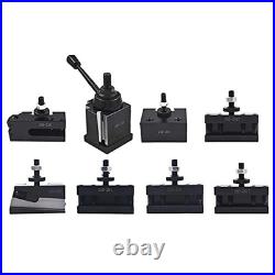 BXA Wedge Type Quick Change Tool Post Set 250-222, Tool Post for Mini Lathe Swing